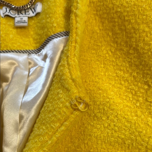 J. Crew Vibrant Yellow Women's Blazer - Picture 5 of 12